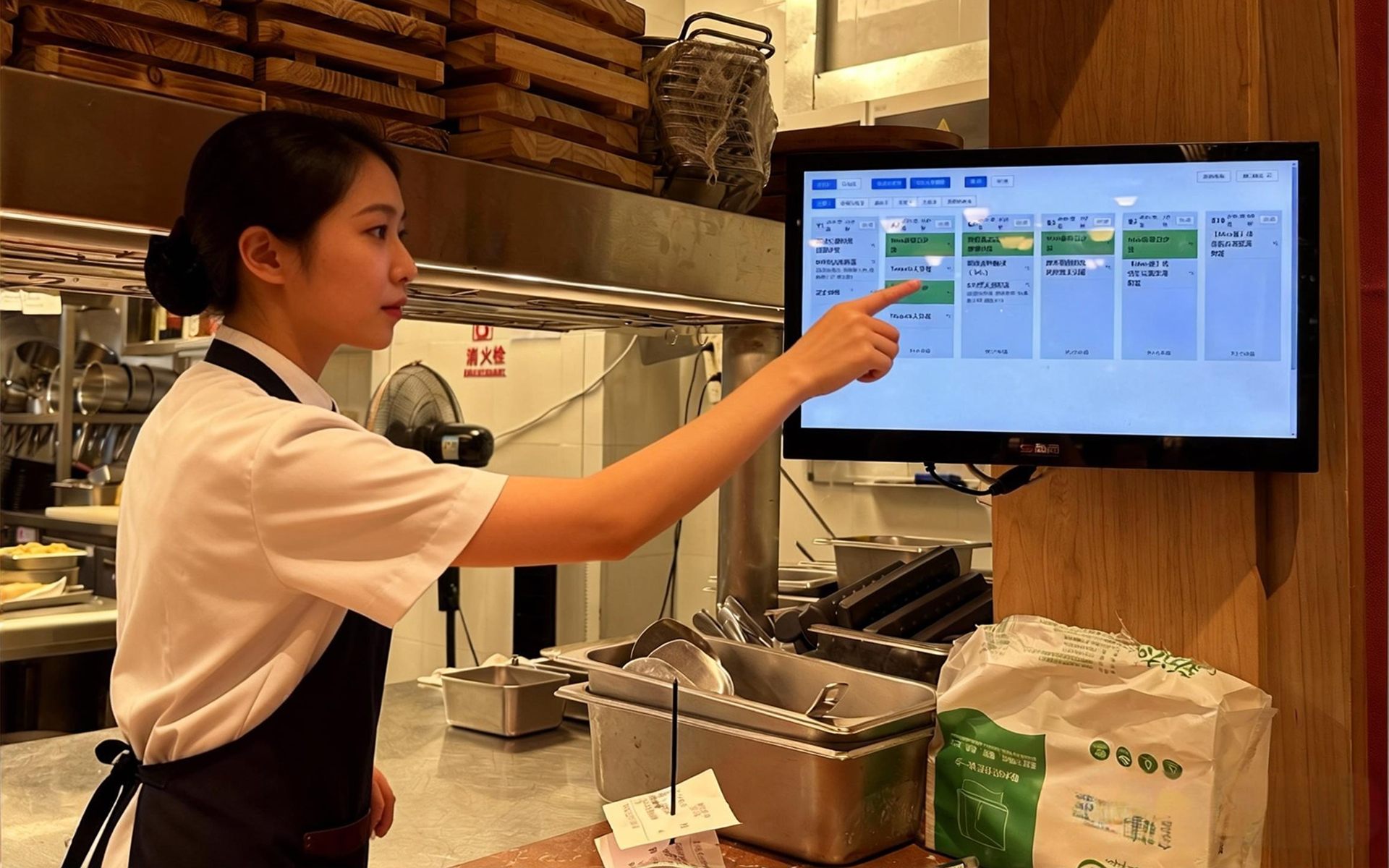 智能厨显调度系统